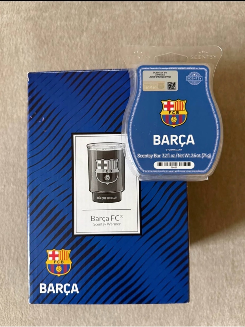 Scentsy Barça Fan Warmer & Fragrance Bar